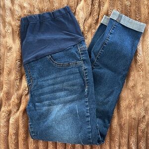 Blue Maternity Jeans